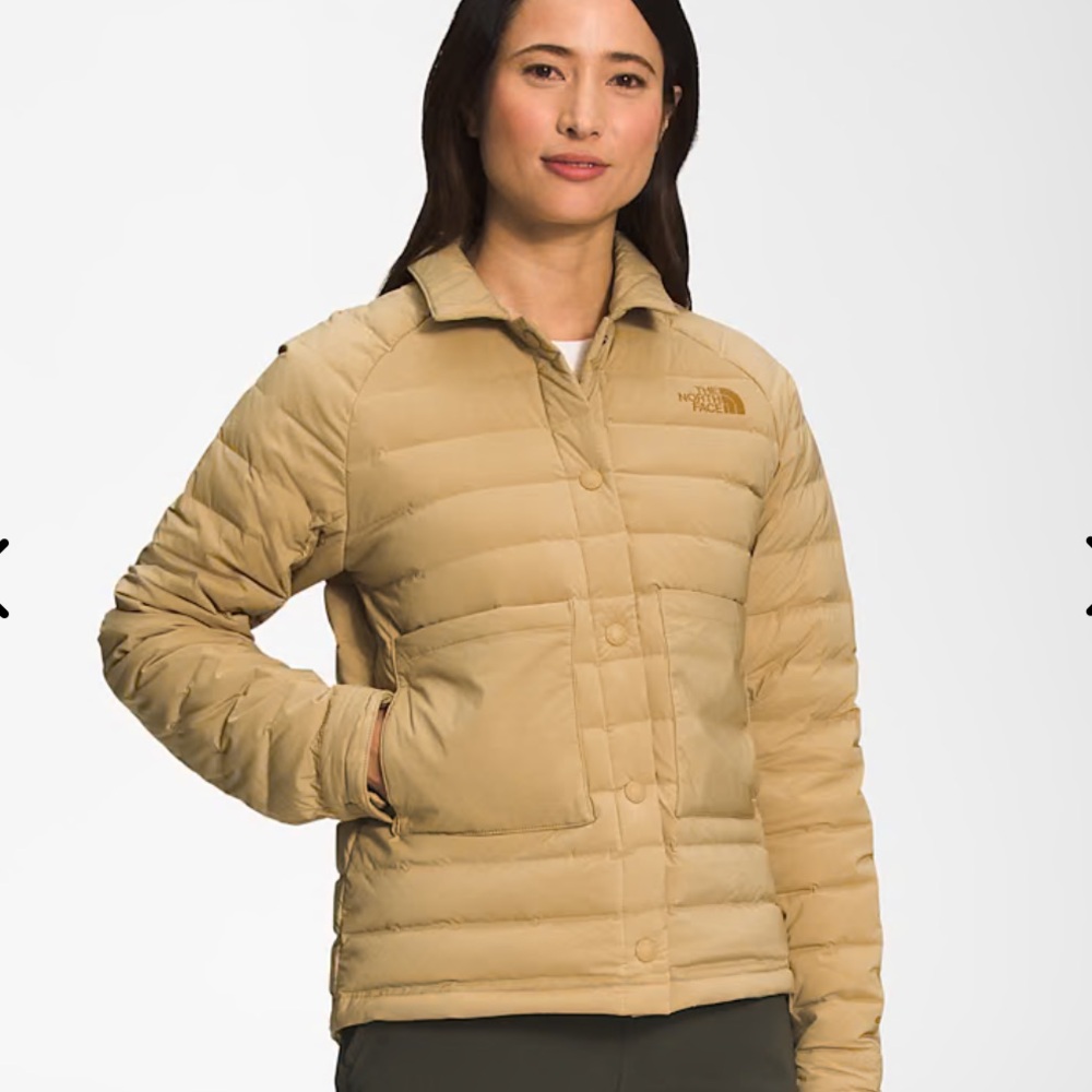 NWT The North Face Women's Bellevue's Stretch Down Puffer Jacket Sz:XL Antelope